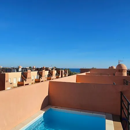 Apartment Homes Of Spain, Paraiso Vera Playa, Ed Tahiti, Atico B De 2 Con Piscina Privada En Solarium Y Barbacoa, Pie De Playa Playas de Vera