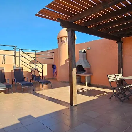 Homes Of Spain, Paraiso Vera Playa, Ed Tahiti, Atico B De 2 Con Piscina Privada En Solarium Y Barbacoa, Pie De Playa Apartment Playas de Vera